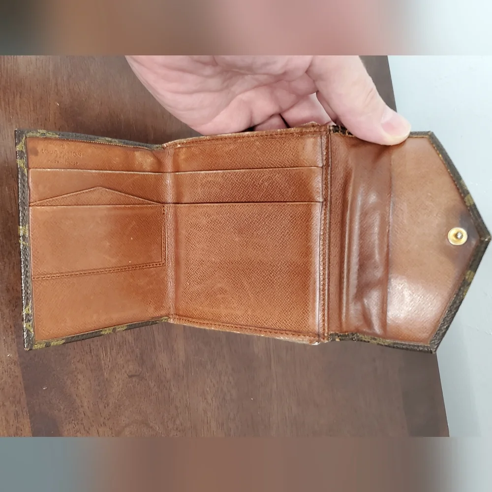 Louis Vuitton Monogram Double Snap Wallet